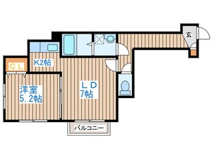 ＣＣＲ八軒の物件間取画像